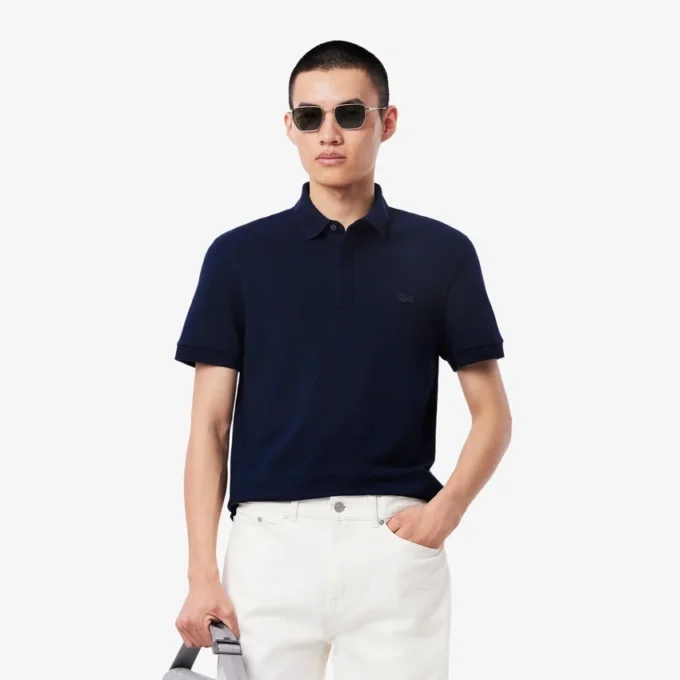 Erkek Regular Fit Paris Stretch Piqua Polo Tişört