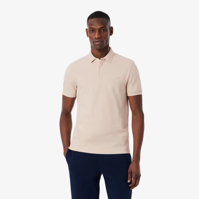 Erkek Regular Fit Paris Stretch Piqua Polo Tişört