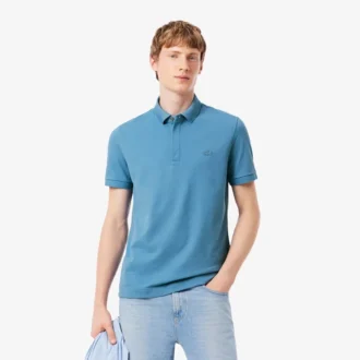 Erkek Regular Fit Paris Stretch Piqua Polo Tişört
