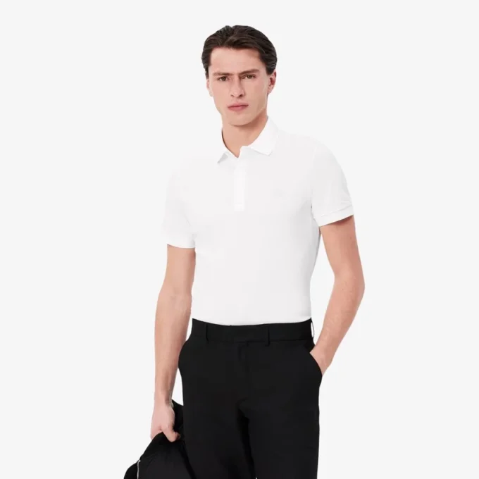 Erkek Regular Fit Paris Stretch Piqua Polo Tişört