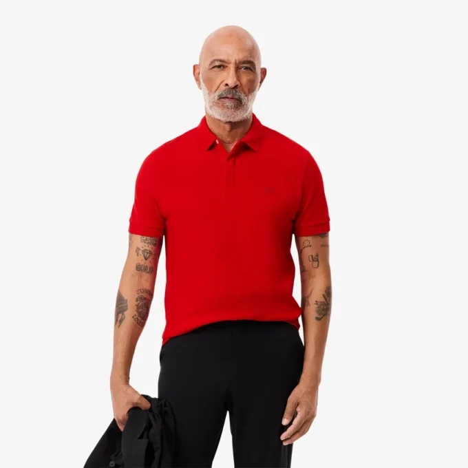Erkek Regular Fit Paris Stretch Piqua Polo Tişört