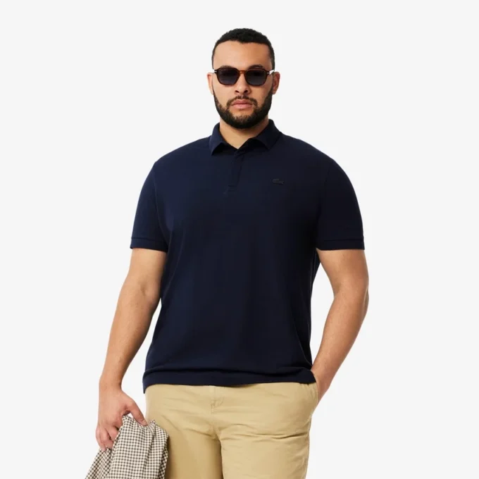 Erkek Regular Fit Paris Stretch Piqua Polo Tişört