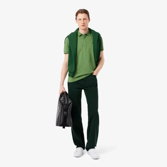 Erkek Regular Fit Paris Stretch Piqua Polo Tişört
