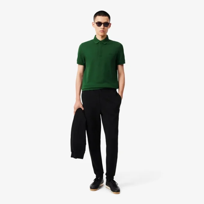 Erkek Regular Fit Paris Stretch Piqua Polo Tişört