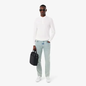 Erkek Regular Fit Paris Stretch Piqua Polo Tişört