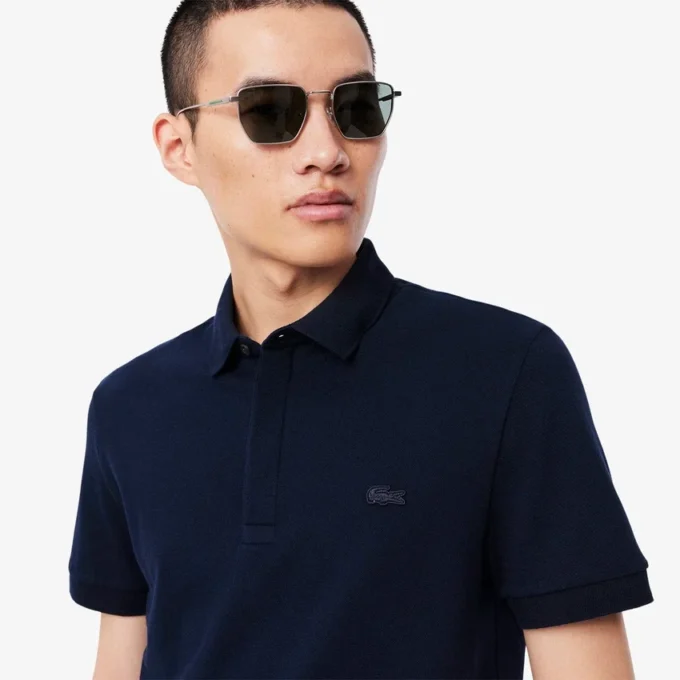Erkek Regular Fit Paris Stretch Piqua Polo Tişört