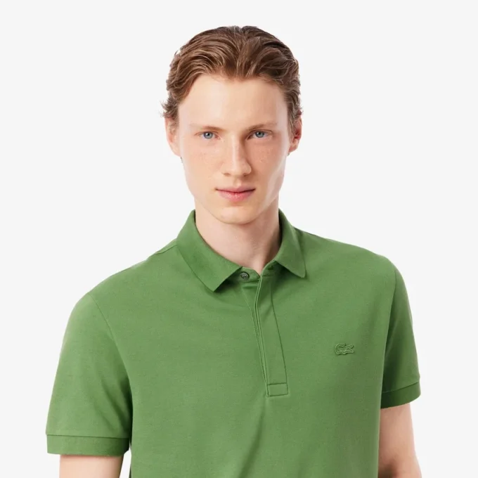 Erkek Regular Fit Paris Stretch Piqua Polo Tişört