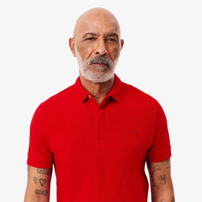 Erkek Regular Fit Paris Stretch Piqua Polo Tişört