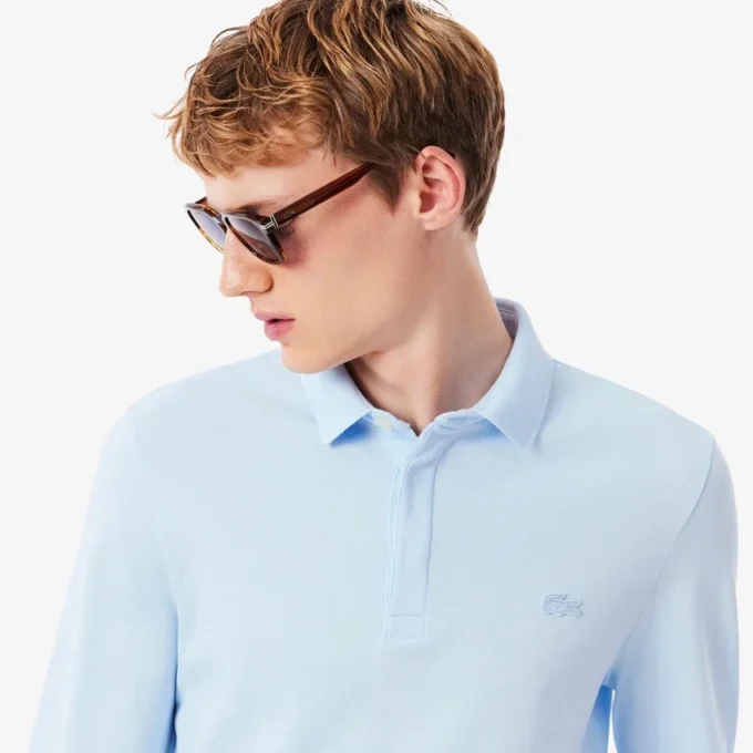 Erkek Regular Fit Paris Stretch Piqua Polo Tişört