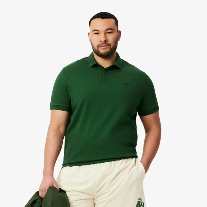 Erkek Regular Fit Paris Stretch Piqua Polo Tişört