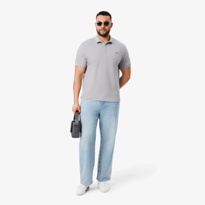 Erkek Regular Fit Paris Stretch Piqua Polo Tişört