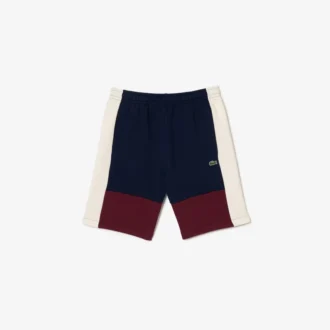 Erkek Regular Fit Renk Bloklu Polar Şort