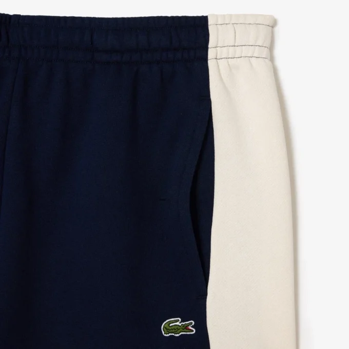 Erkek Regular Fit Renk Bloklu Polar Şort