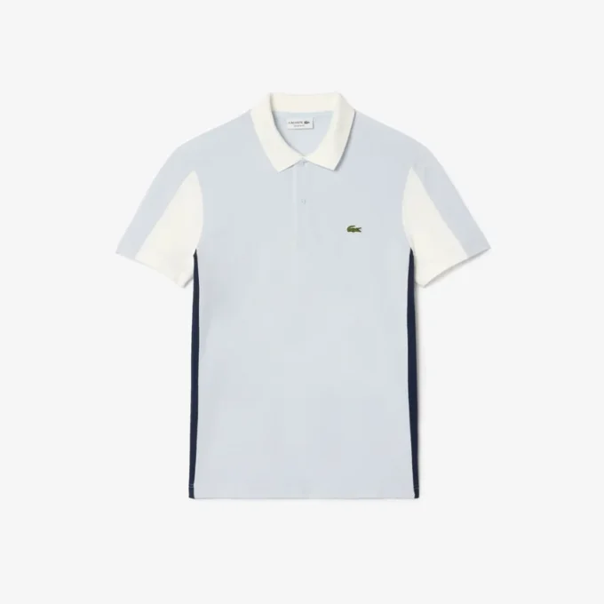 Erkek Regular Fit Renk Bloklu Polo Tişört