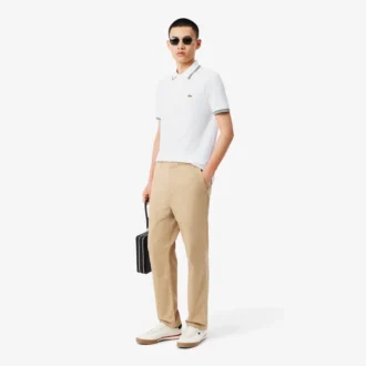 Erkek Regular Fit Trim Accent L.12.12 Polo Tişörtü