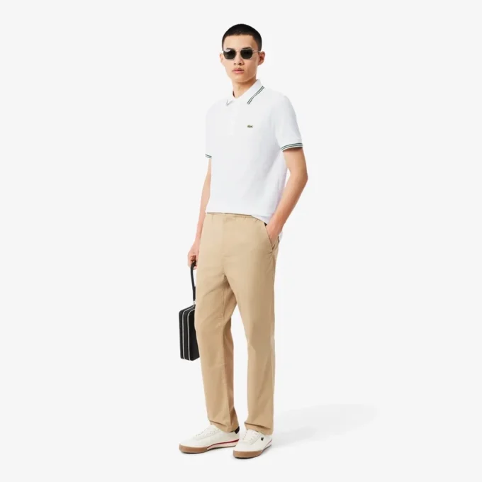 Erkek Regular Fit Trim Accent L.12.12 Polo Tişörtü