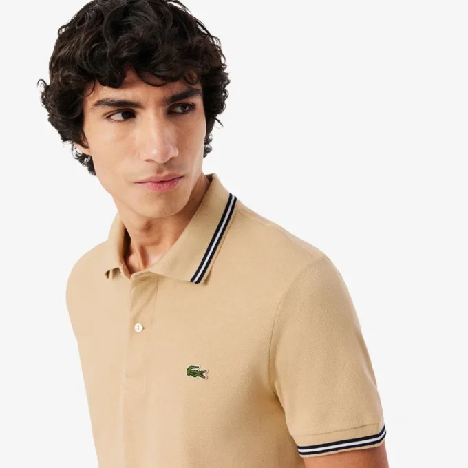 Erkek Regular Fit Trim Accent L.12.12 Polo Tişörtü