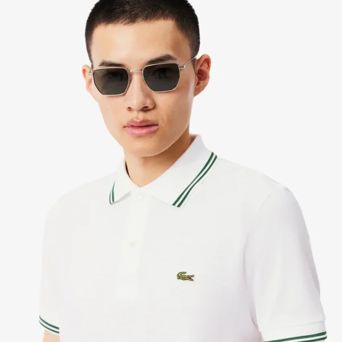 Erkek Regular Fit Trim Accent L.12.12 Polo Tişörtü