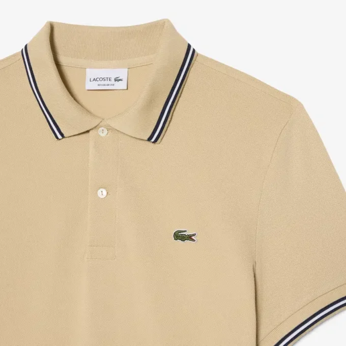 Erkek Regular Fit Trim Accent L.12.12 Polo Tişörtü