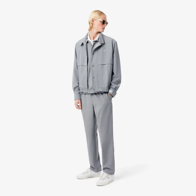 Erkek Regular Fit Yün Flanel Chino Pantolon