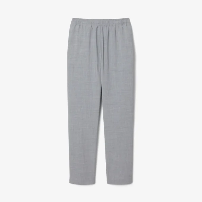 Erkek Regular Fit Yün Flanel Chino Pantolon