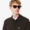 Erkek Ribana Pamuklu Polo Tişört Yakalı Sweatshirt