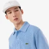 Erkek Ribana Pamuklu Polo Tişört Yakalı Sweatshirt