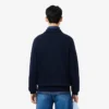 Erkek Ribana Pamuklu Polo Tişört Yakalı Sweatshirt