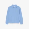 Erkek Ribana Pamuklu Polo Tişört Yakalı Sweatshirt