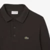 Erkek Ribana Pamuklu Polo Tişört Yakalı Sweatshirt