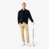 Erkek Ribana Örgü Fermuarlı Golf Kazak