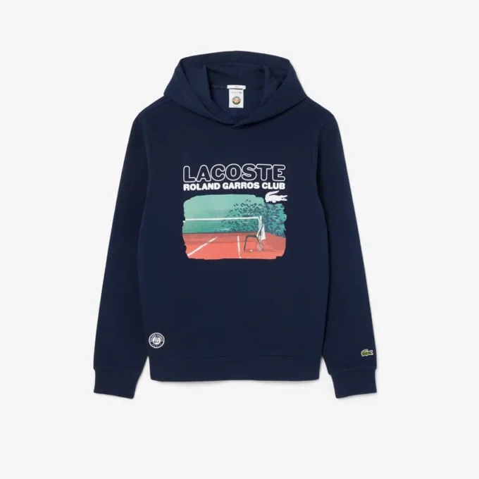 Erkek Roland Garros Edition Kapüşonlu Sweatshirt