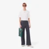 Erkek Runway Geniş Paça Selvedge Kot