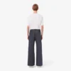 Erkek Runway Geniş Paça Selvedge Kot