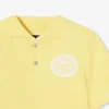 Erkek Runway Oversized Denim Polo Tişört