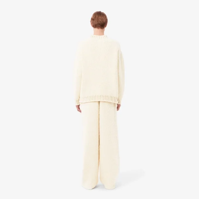 Erkek Runway Oversized Örgü Eşofman Altı