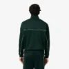 Erkek Saten Efektli Fermuarlı Polar Sweatshirt