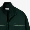 Erkek Saten Efektli Fermuarlı Polar Sweatshirt