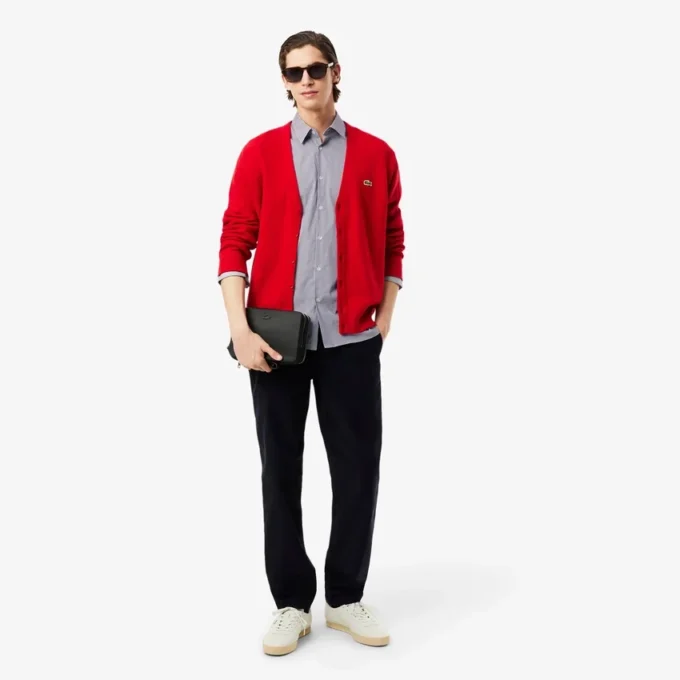 Erkek Slim Fit Çizgili Streç Düğmeli Gömlek