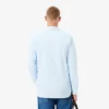 Erkek Slim Fit Çizgili Streç Düğmeli Gömlek
