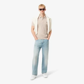 Erkek Slim Fit L.12.12 Piqua Polo Tişört