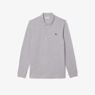 Erkek Slim Fit L.12.12 Uzun Kollu Polo Tişört