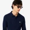Erkek Slim Fit L.12.12 Uzun Kollu Polo Tişört