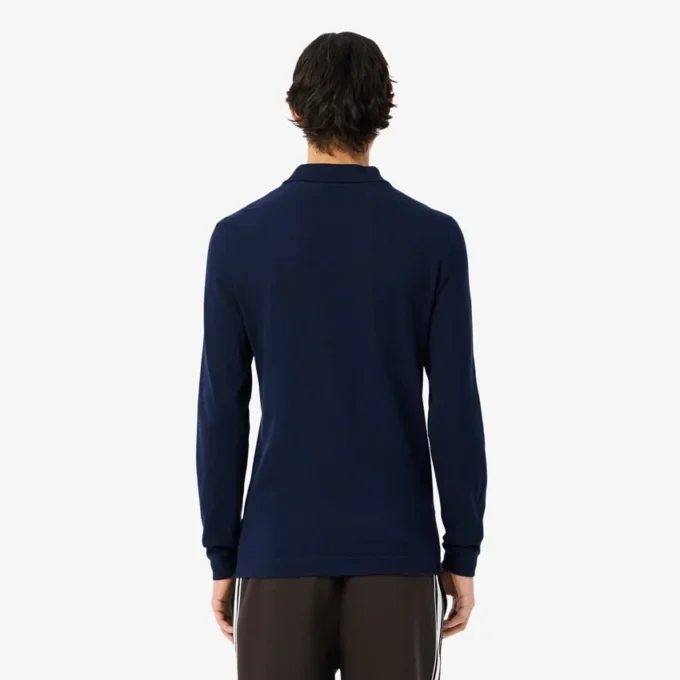 Erkek Slim Fit L.12.12 Uzun Kollu Polo Tişört