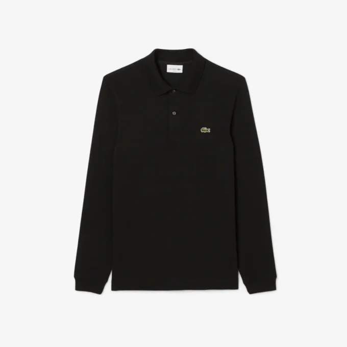 Erkek Slim Fit L.12.12 Uzun Kollu Polo Tişört