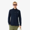 Erkek Slim Fit Pamuklu Pique Gömlek
