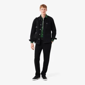 Erkek Slim Fit Pamuklu Pique Gömlek