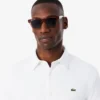 Erkek Slim Fit Pamuklu Pique Gömlek