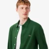 Erkek Slim Fit Pamuklu Pique Gömlek