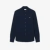 Erkek Slim Fit Pamuklu Pique Gömlek